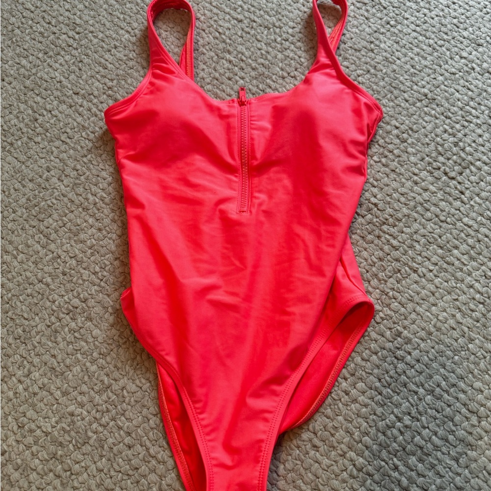 Hot pink one piece
